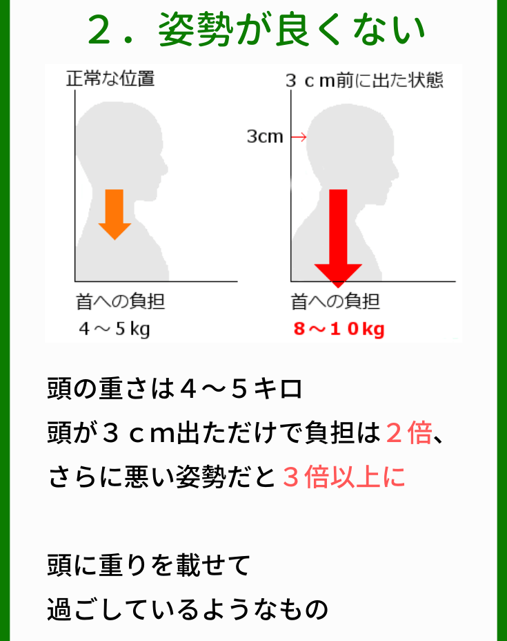 肩こりを引き起こす３つの根本原因とは？