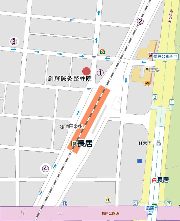 駐車場の地図