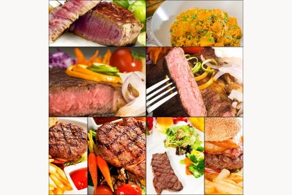 ステーキやハンバーグなどカロリーの高い食事