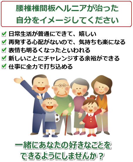 逆流性食道炎が治った自分をイメージして下さい。日常生活を普通にできて、嬉しい。再発する心配がないので、気持ちも楽になる。表情も明るくなったと言われる。新しいことにチャレンジする余裕ができる。仕事に全力で打ち込める。
