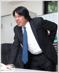腰椎椎間板ヘルニアのイメージ写真